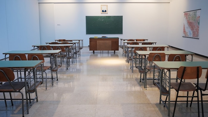 Students in classroom with teacher